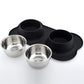 double Bowls Stainless Steel with Mat