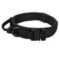 Collar and leash Military Style