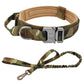 Collar and leash Military Style