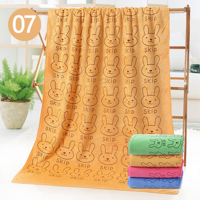 Fast-Drying Microfiber Dog Bath Towel