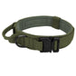 Collar and leash Military Style