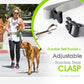 Leash Reflective waist belt with 2 pockets