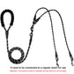 Leash Duuble Coupler Connecter Reflective