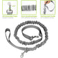 Leash Reflective waist belt with 2 pockets