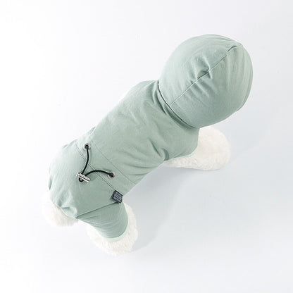 Winter jumpsuit for small dogs Adjustable