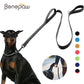 Leash two handle reflective