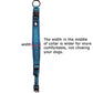 TrueLove reflective nylon padded collar