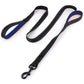 Leash two handle reflective