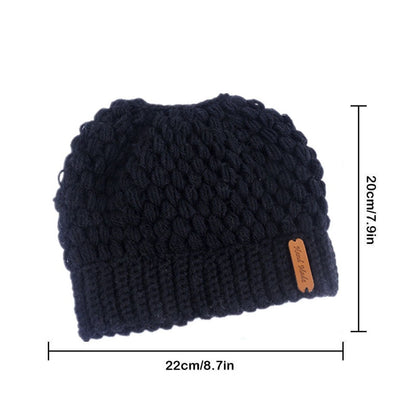 Warm Ponytail Tuque