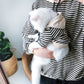 Hoodies blue stripe