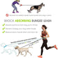 Leash Reflective waist belt with 2 pockets