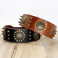 Collar Studded leather L/XL