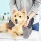 Microfiber Bath Towel with hand pockets