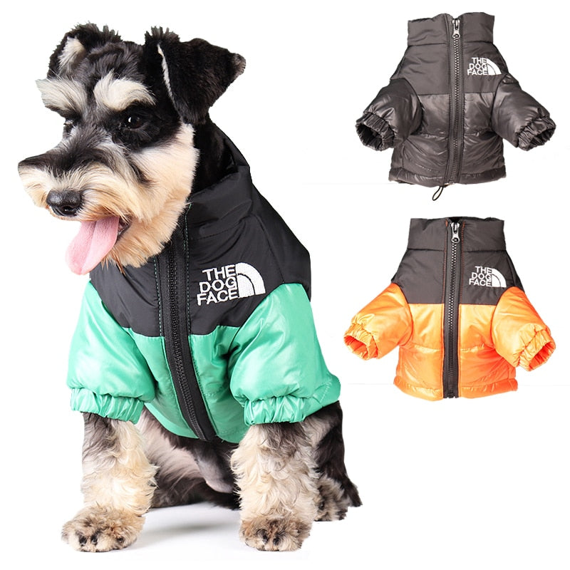 Winter Jacket Reflective The Dog Face