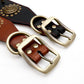Collar Studded leather L/XL