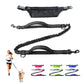 Leash Hands Free Bungee belt with pocket