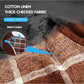 Winter Thick plaid Warm Coat