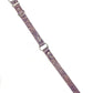 Leather Dog Collar | Purple Rain Collection | One Ring