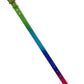 Leather Dog Collar | Rainbow Bright Collection | No Rings