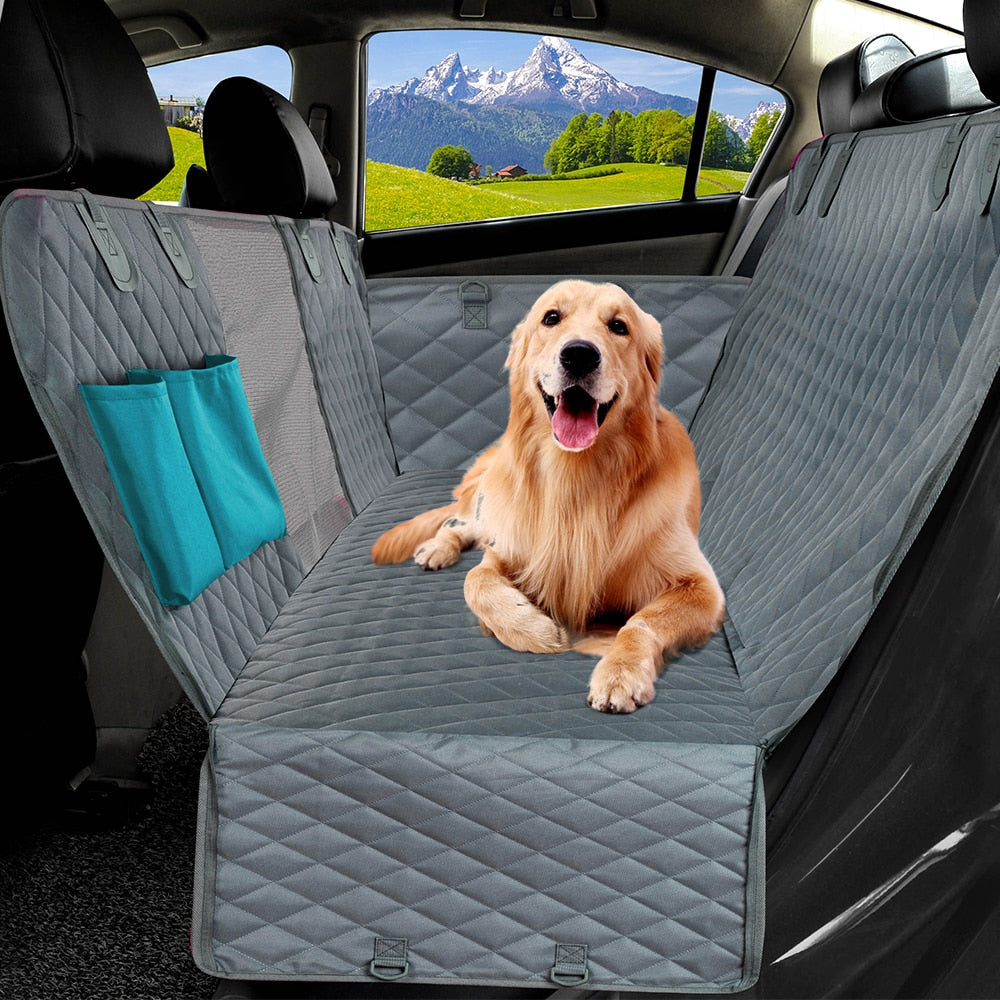 Waterproof Dog Car Seat Cover Hammock with Split
