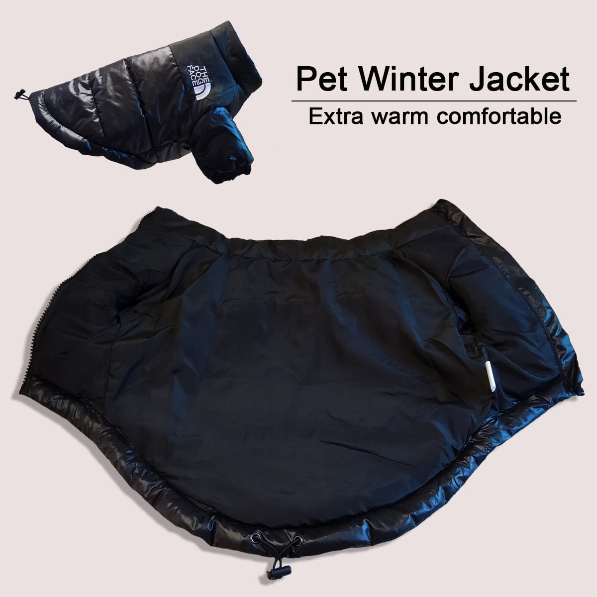 Winter Jacket Reflective The Dog Face