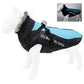 Winter Jacket with Fur Neck for Large Dogs